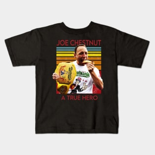 Joey Chestnut a hero Kids T-Shirt